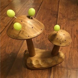 Vintage Monkey Pod Mushrooms